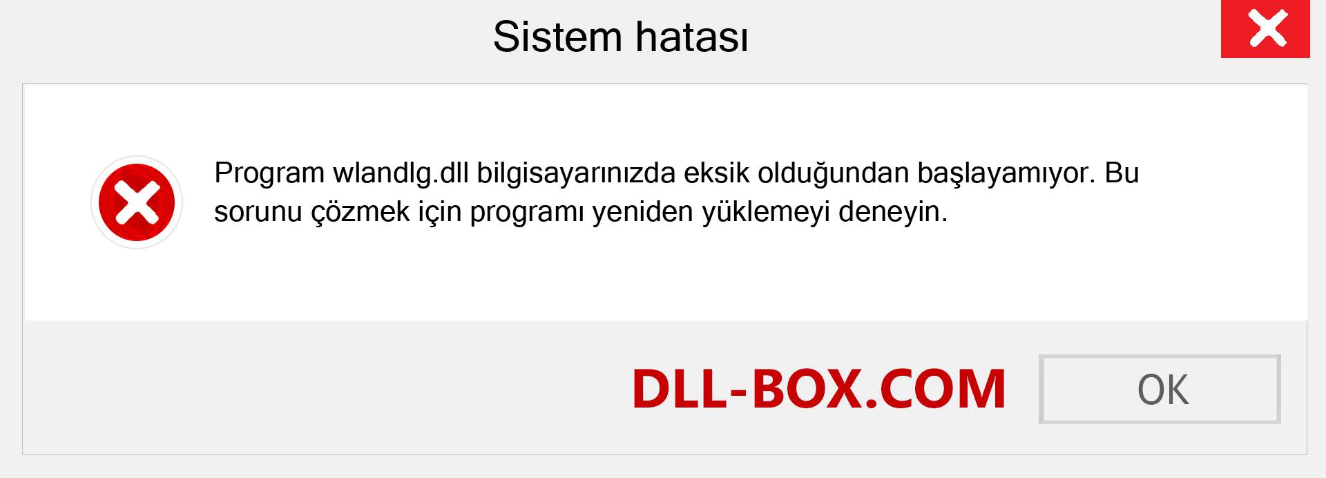 wlandlg.dll dosyası eksik mi? Windows 7, 8, 10 için İndirin - Windows'ta wlandlg dll Eksik Hatasını Düzeltin, fotoğraflar, resimler